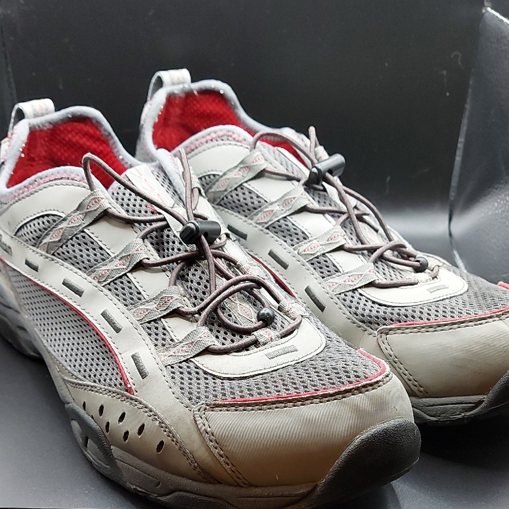 L.L. BEAN ♡ Men's Gray and Red Athletic Shoes